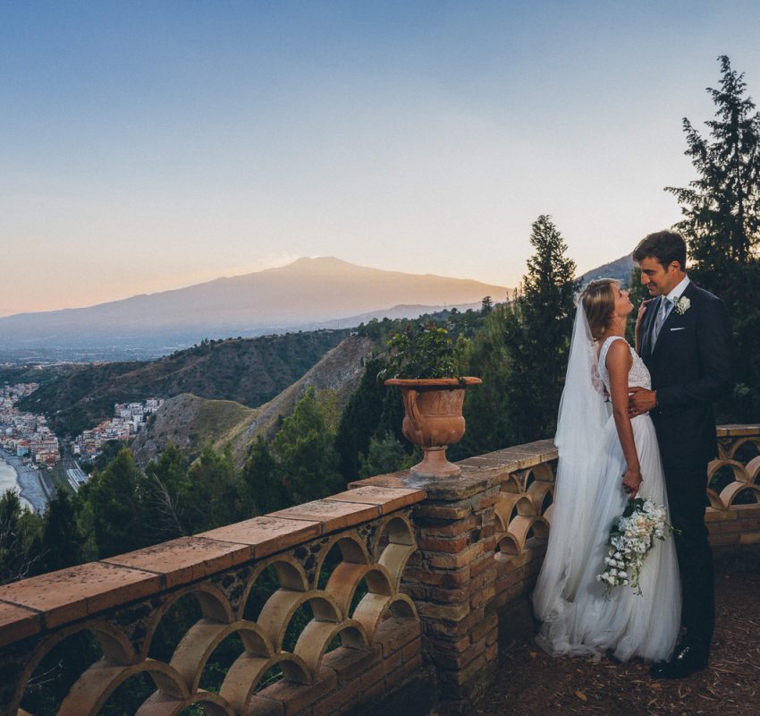Adrienn e Alessandro | Villa Mon Repos, Taormina, Sicily